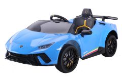 12V Licensed Lamborghini Huracan Ride On Car Blue