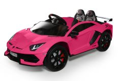 12V Licensed Lamborghini 2 Seater Ride On Car Pink
