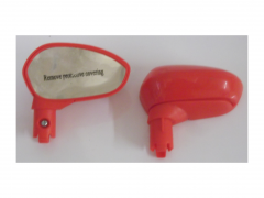 Pair of wing mirrors - Red